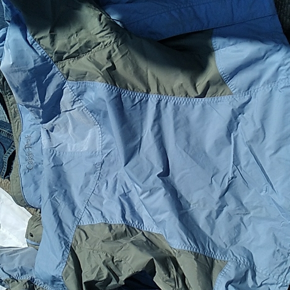 π» EUC COLUMBIA Interchange BLUE & MOSS πΏ SKI Jacket SZ M Calais Peak π» - Picture 9 of 14